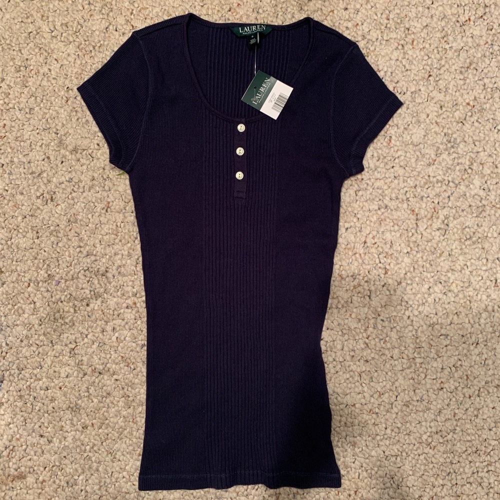 Lauren by Ralph Lauren Knit Crew Neck Shirt